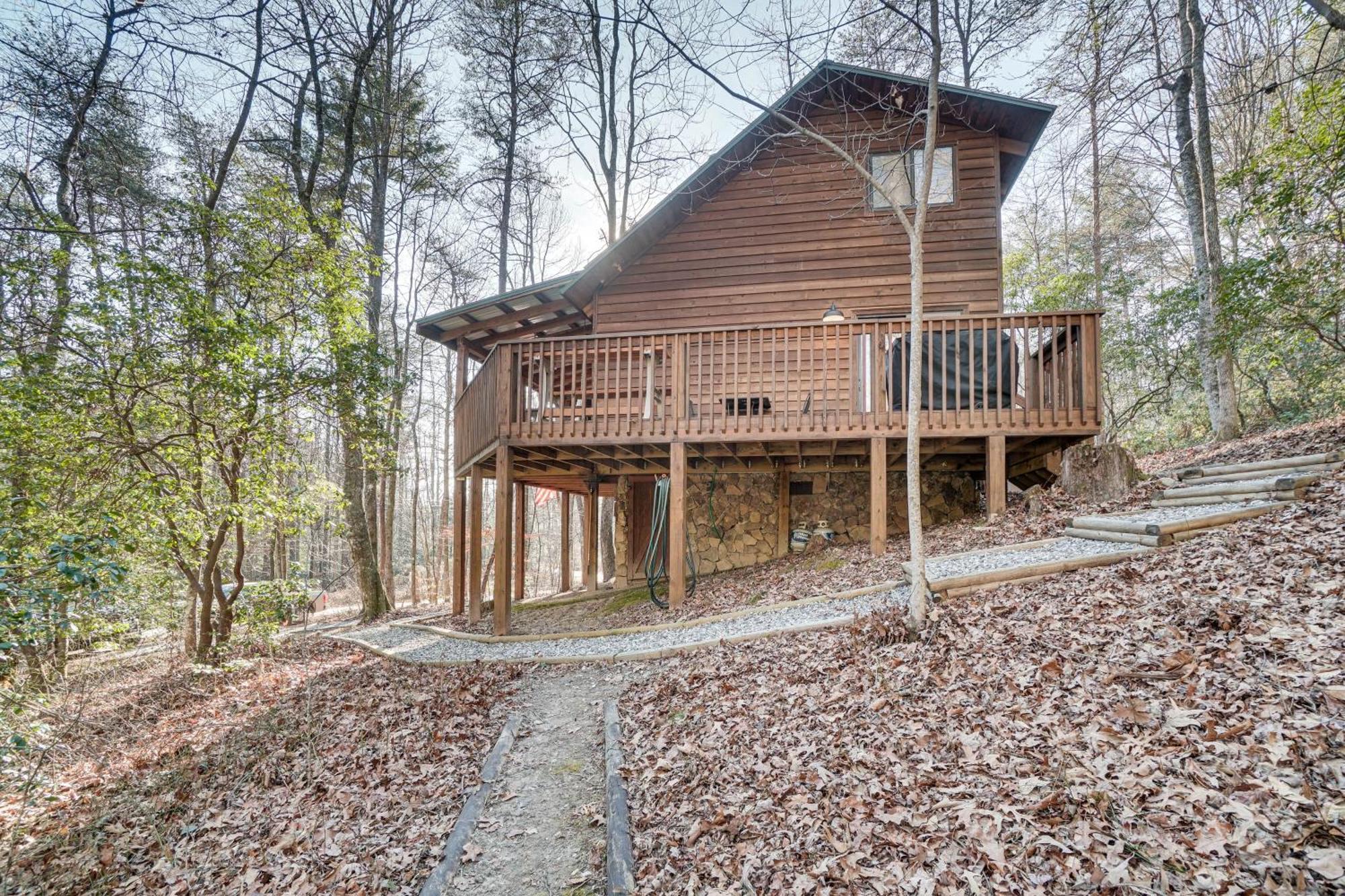 Sautee Nacoochee Mtn Paradise With Spacious Deck! Экстерьер фото